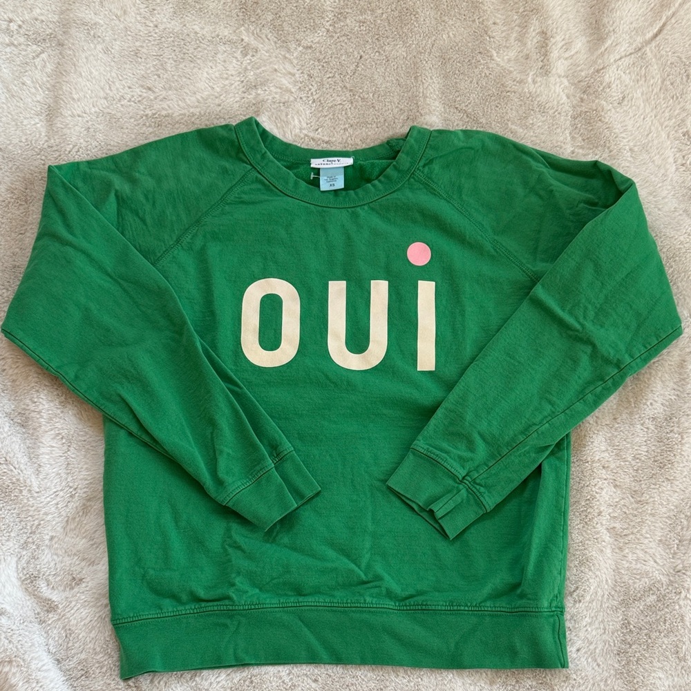 Clare V Anthropology lightweight sweatshirt. Size xs.